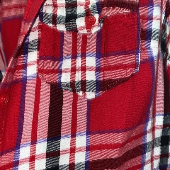 Aeropostale plaid long sleeve  shirt Sz S - Picture 11 of 12